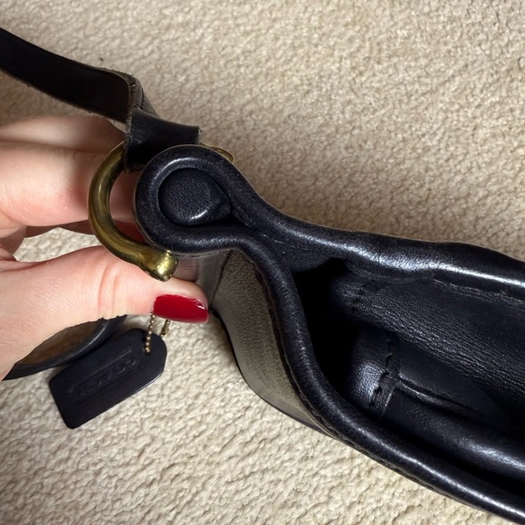 Vintage Coach Murphy Crossbody Bag Black 9930 - Picture 12 of 13